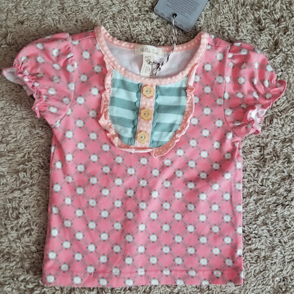 Short sleeve Matilda Jane top